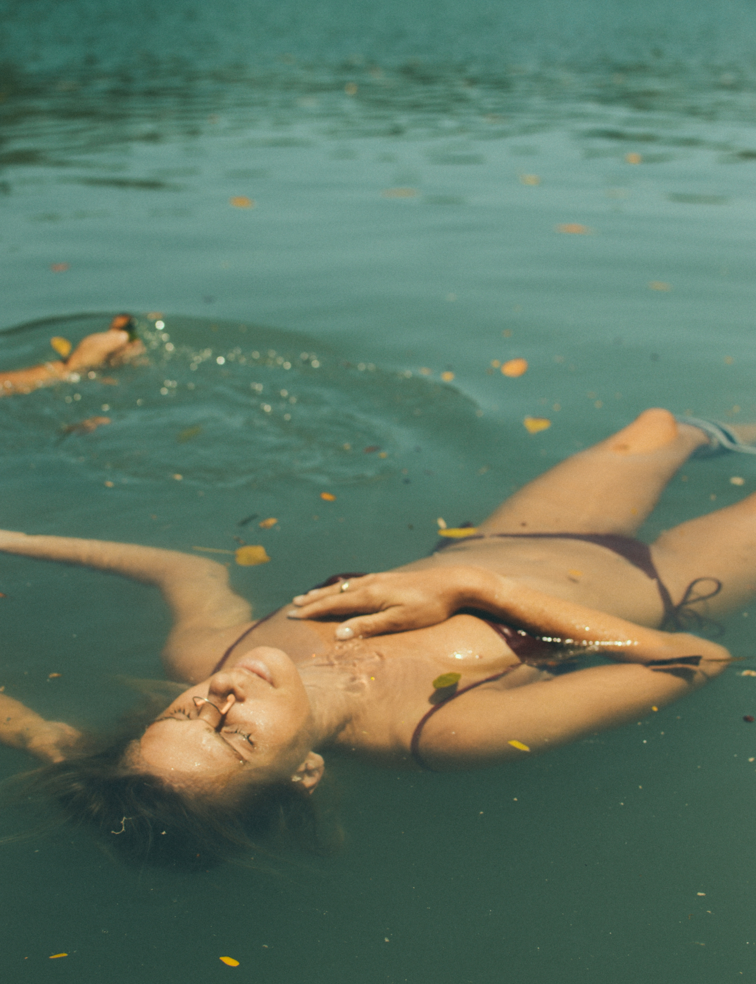 Natural water float
